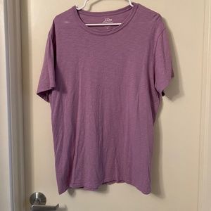 J Crew Mens Purple tee shirt size large